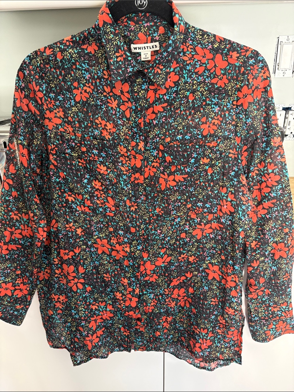 Gauzy cotton Whistles Blouse